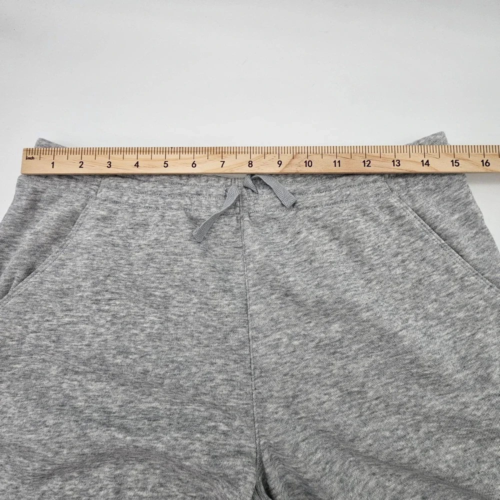 Epic Threads Kids Knit Shorts Drawstring Heather Sterling Grey XL 18-20 NEW